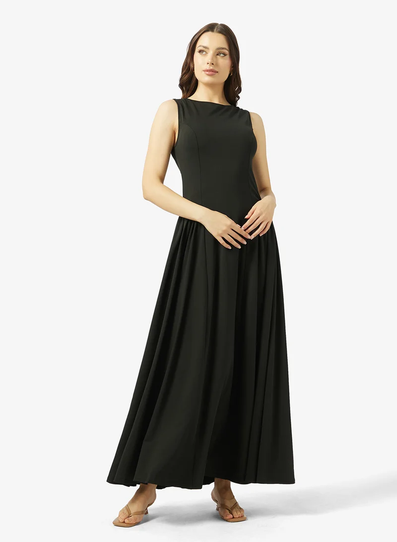 Ginger Drop Waist Fit & Flare Dress